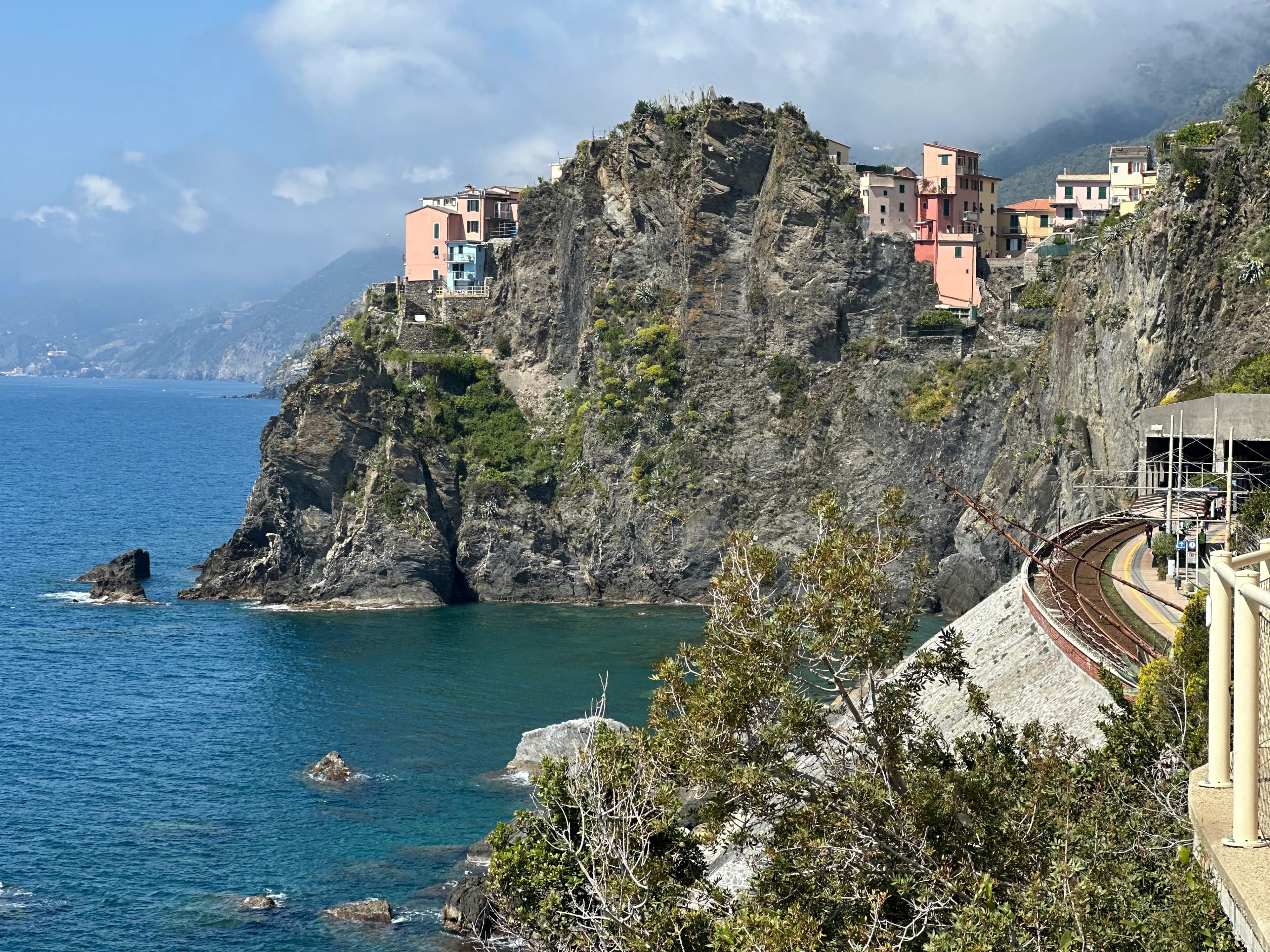 Village de Manarola aux Cinque Terre