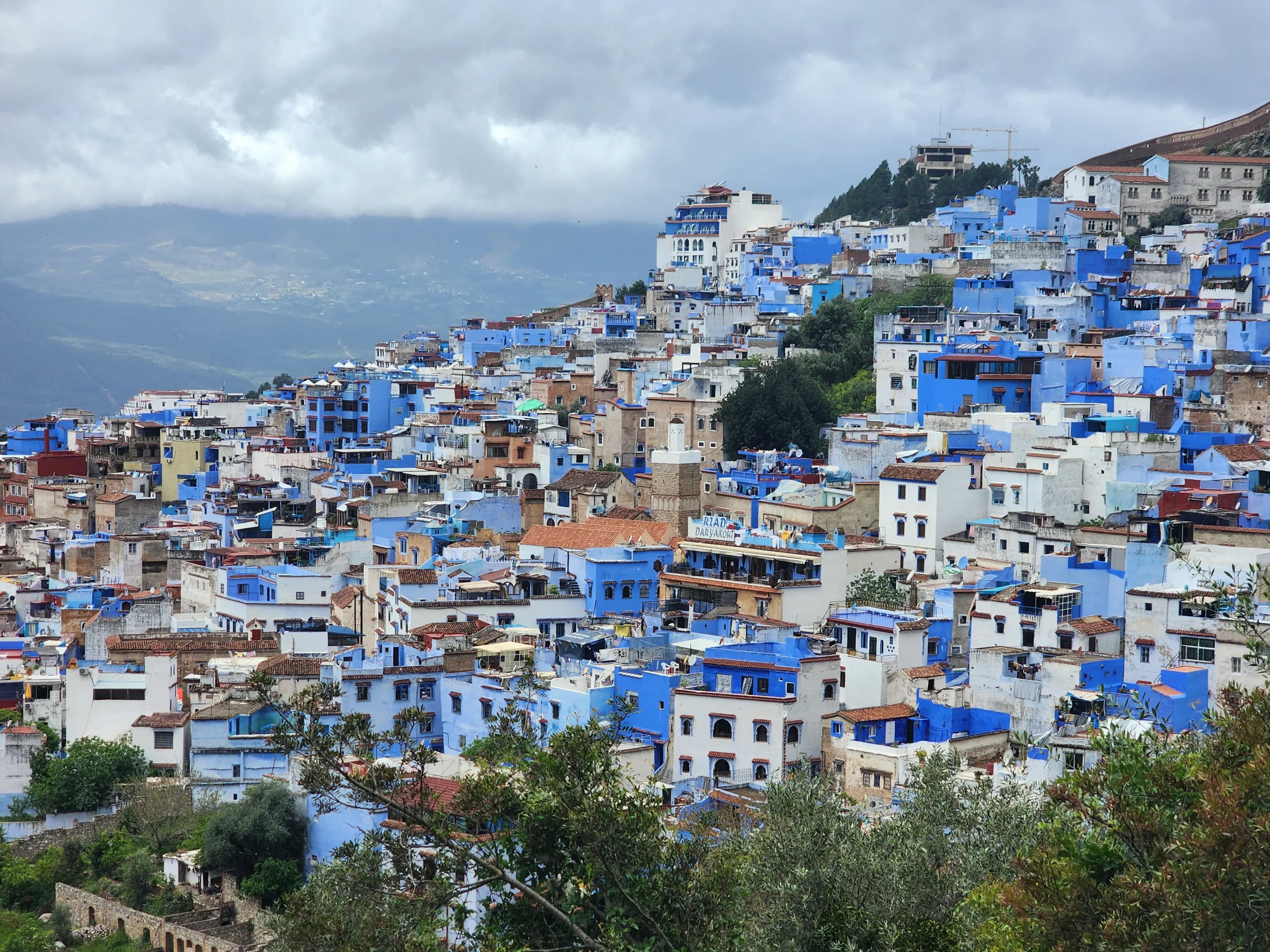 Ville bleue de Chefchaouen au Maroc